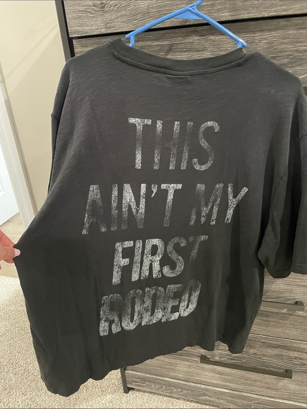 Graphic Short-Sleeve Tee - 'This Ain't My First Rodeo'